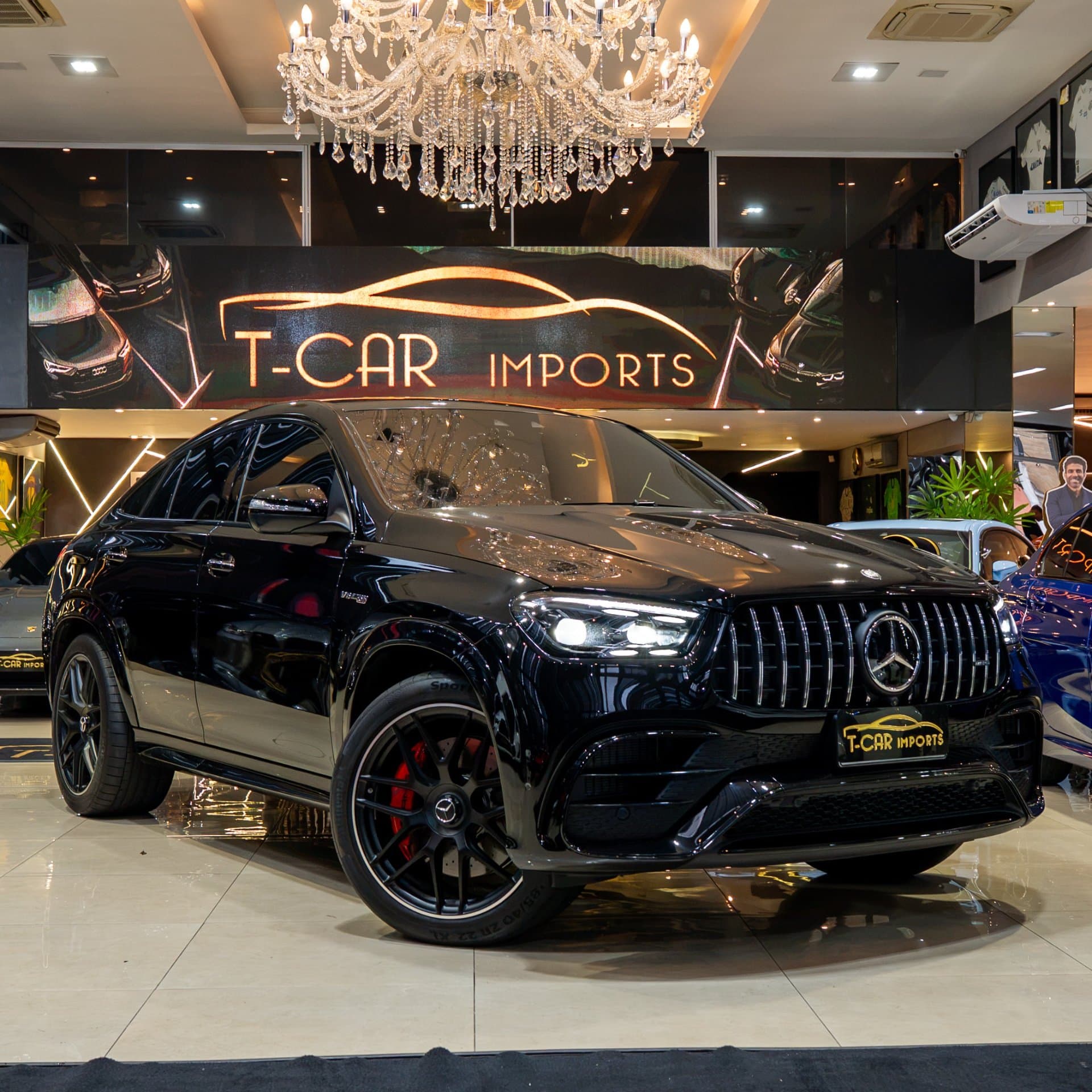 Mercedes-Benz GLE 63 S AMG Coupé no showroom da TCAR Imports